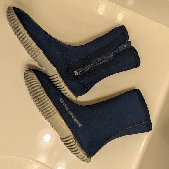 US Divers Neoprene Boots 5mm Women's size 8 Wetsuit Shoes - Picture 3 of 8